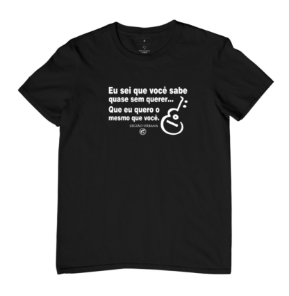Quero Camisa - Camisas Personalizadas Capitão Gecko - Legião Urbana