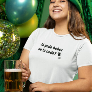 Quero Camisa - Camisas Personalizadas - Capitão Gecko - Já pode beber ou tá cedo?