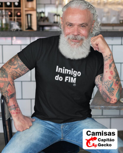 Quero Camisa - Camisas Personalizadas - INIMIGO DO FIM