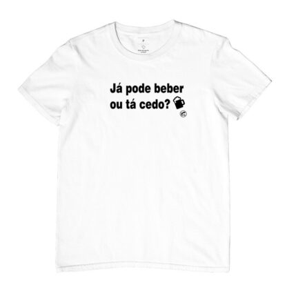 Quero Camisa - Camisas Personalizadas - Capitão Gecko - Já pode beber ou tá cedo?