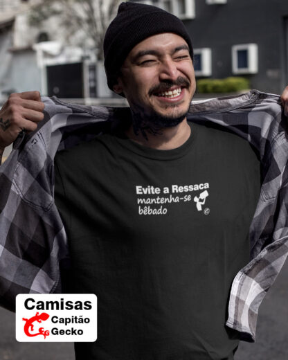 Quero Camisa - Camisas Personalizadas - Evite a ressaca, mantenha-se bêbado