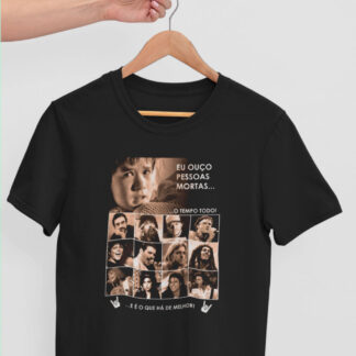 Eu ouço pessoas mortas, o tempo todo - Camisetas Capitão Gecko