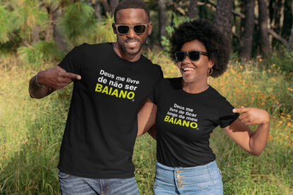 Camiseta de Boteco Deus me livre de n ser Baiano