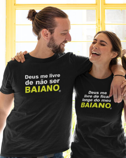 Camiseta de Boteco Deus me livre de n ser Baiano